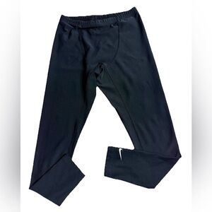 Nike Men’s Black Compression Leggings Size M Swoosh Base Layer Athletic